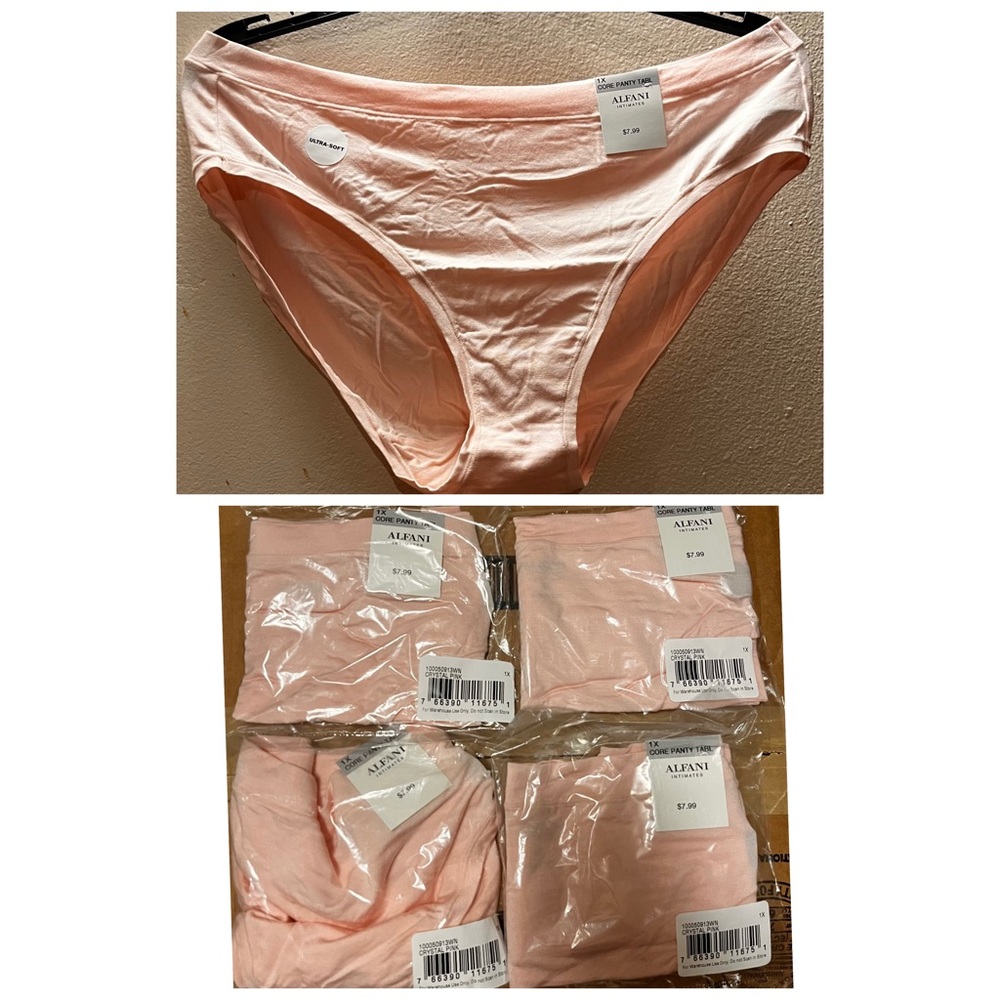 Alfani Women Underwear / Panties Lot of 4 Size 1X